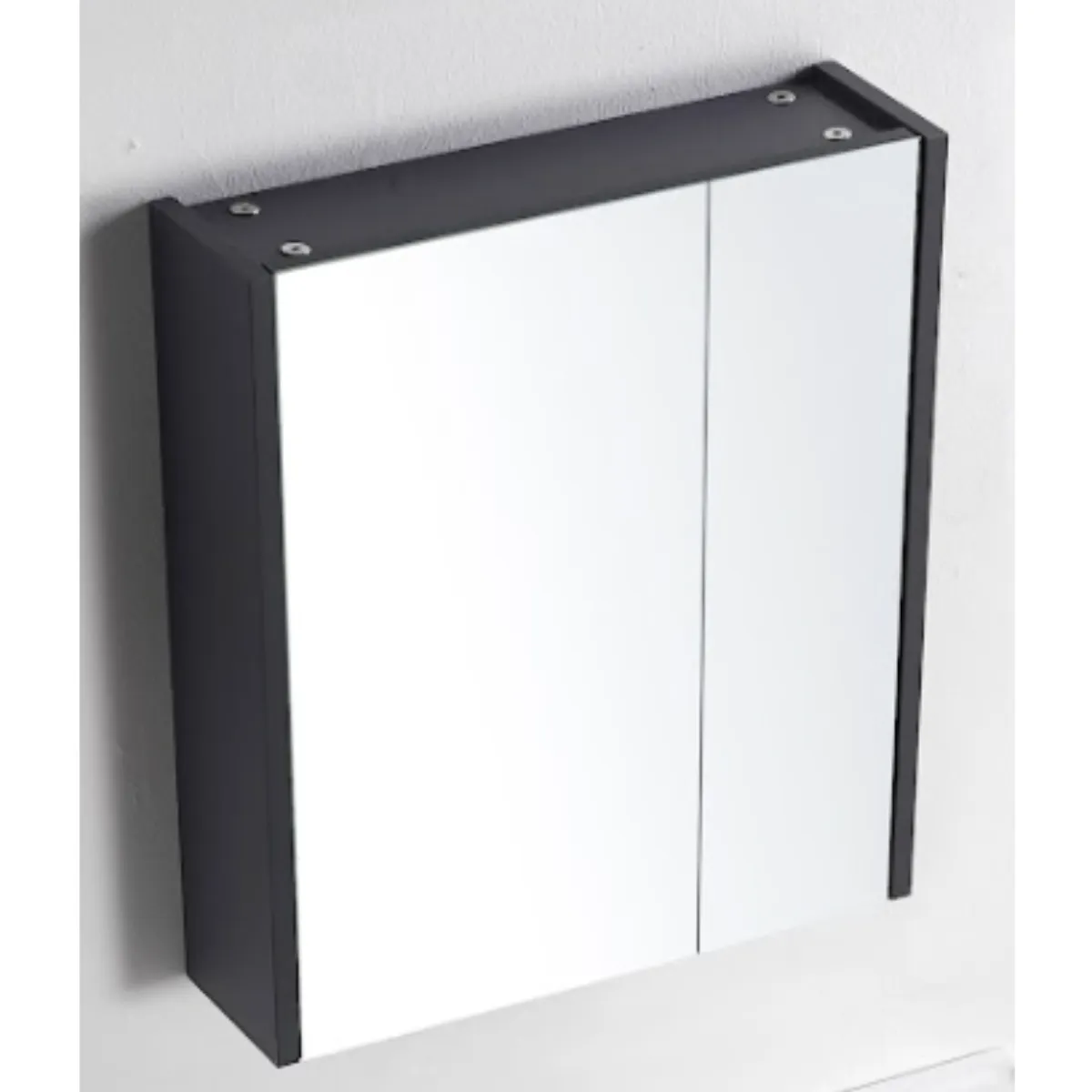 Vasile PVC Mirror Cabinet 600mm (2 Colours)